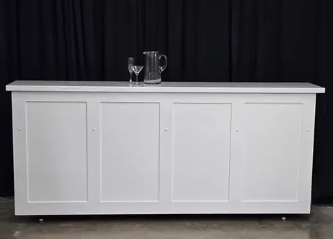 White Bar, 8 ft, a rental bar from the Celebrate Event Rentals catalog White Bar, 8 ft, a rental bar from the Celebrate Event Rentals catalog