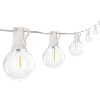 80' White Globe String Lights, event lighting from the Celebrate Event Rentals catalog 80' White Globe String Lights, event lighting from the Celebrate Event Rentals catalog