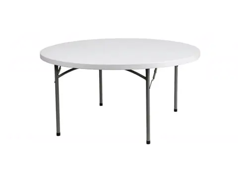 5' Round Table, a rental table from the Celebrate Event Rentals catalog 5' Round Table, a rental table from the Celebrate Event Rentals catalog