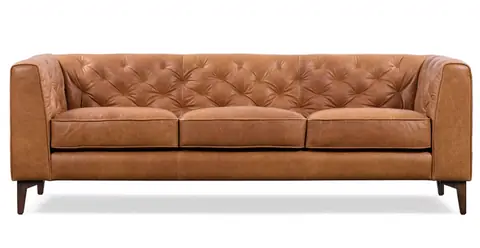 Leather Mahogany Sofa, lounge furniture from the Celebrate Event Rentals catalog Leather Mahogany Sofa, lounge furniture from the Celebrate Event Rentals catalog