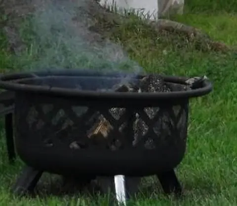 Wood Fire Pit, an outdoor heater from the Celebrate Event Rentals catalog Wood Fire Pit, an outdoor heater from the Celebrate Event Rentals catalog