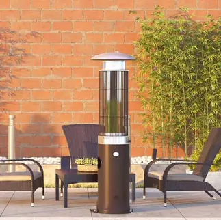 Spiral Flame Patio Heater, an outdoor heater from the Celebrate Event Rentals catalog Spiral Flame Patio Heater, an outdoor heater from the Celebrate Event Rentals catalog